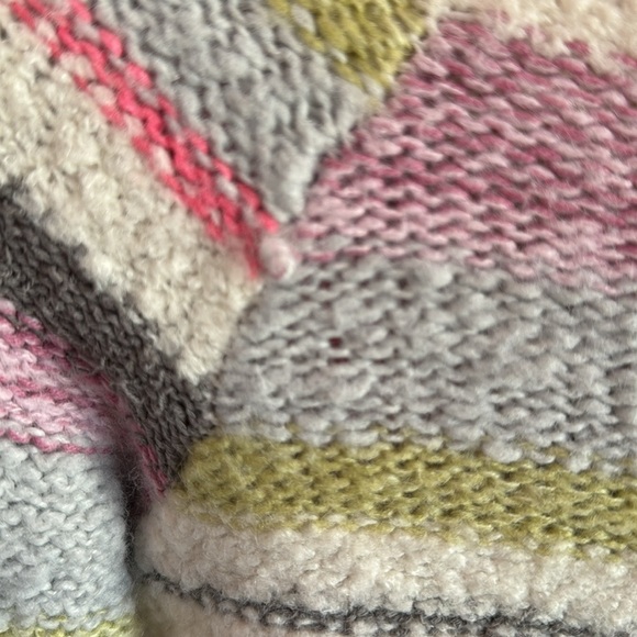 Free People Womens Colorful Fitted Long Sleeve Wool Mix Sweater - Picture 3 of 8